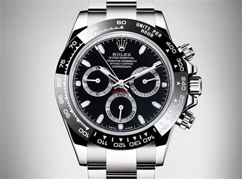 rolex daytona stainless steel black enameled black dial|rolex daytona black dial price.